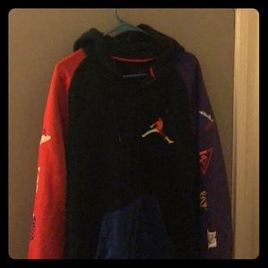 Jordan zip up hoodie